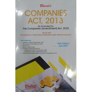 Bharat's Companies Act, 2013 by Ravi & Mahesh Puliani